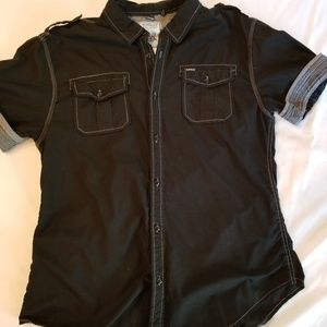 Men's Short Sleeve Button Up Shirt